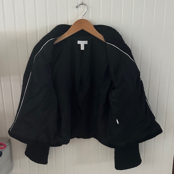 Charter Club Black Tweed Blazer Jacket sz 16 - Picture 13 of 13